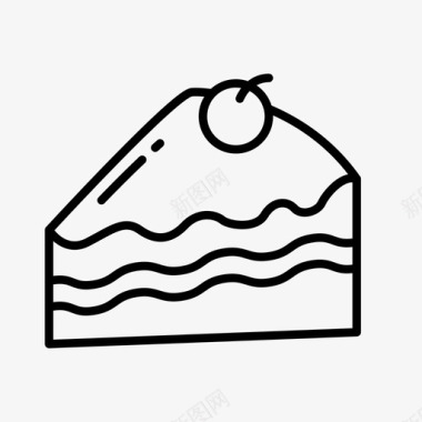 食物和饮料蛋糕甜点食物图标
