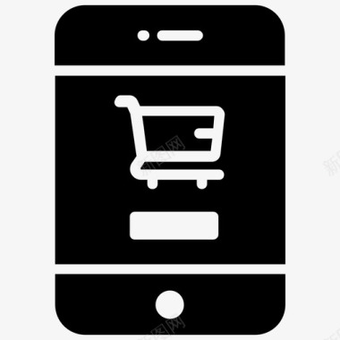 图标抖音应用购物应用程序电子商务网上购物图标