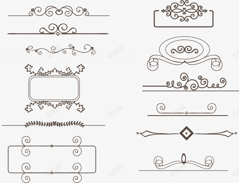 框框装饰png免抠素材_88icon https://88icon.com 框框 装饰