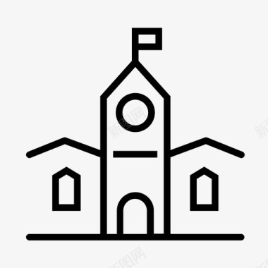 塔建筑政府建筑加拿大图标