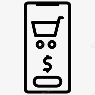 购物排行榜网上购物手机购物图标