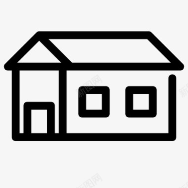 塔建筑房屋建筑家庭图标