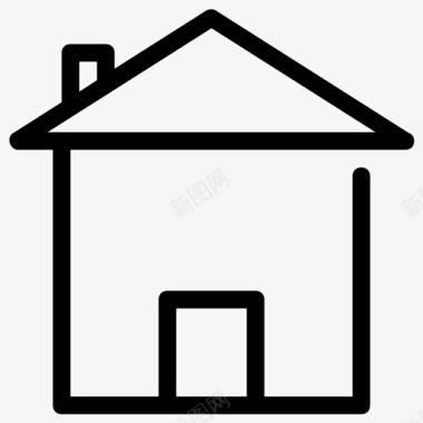 塔建筑房屋建筑家庭图标