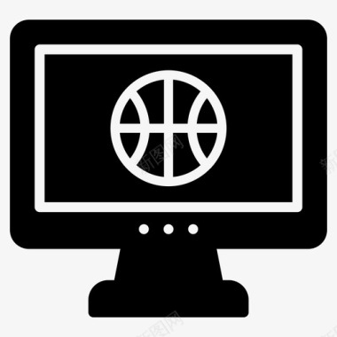 运动在线体育篮球游戏电脑图标