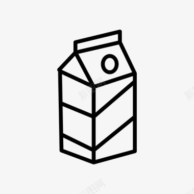 奶瓶牛奶奶瓶奶制品图标