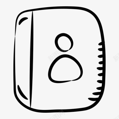 电话咨询图标通讯录电话簿钱行图标集合图标