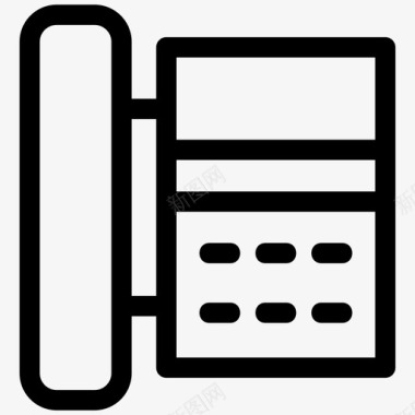 电话咨询图标电话业务呼叫图标