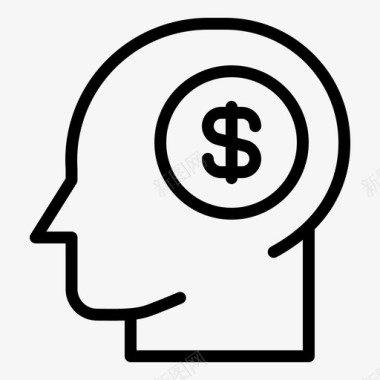 火焰美元图标负责人业务美元图标