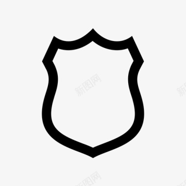 公共标识安全防护安全安保图标