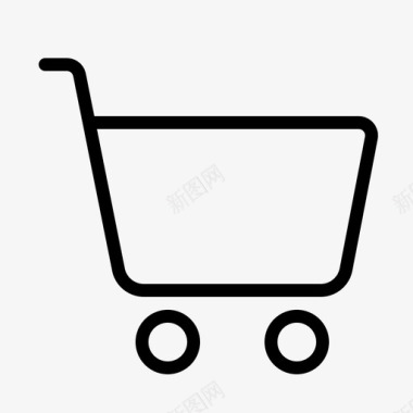 购物排行榜购物车商务网上购物图标