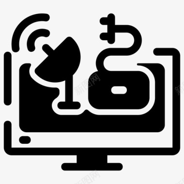 数字免扣图片数字信号频率智能图标