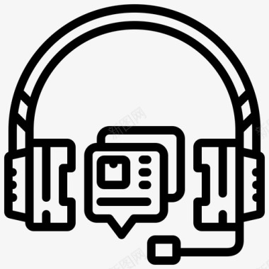 购物排行榜客户服务商务信息图标