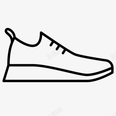 运动鞋跑鞋时装运动鞋图标