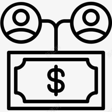 火焰人投资资金网络图标