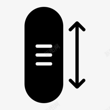 标点水平滚动光标鼠标图标