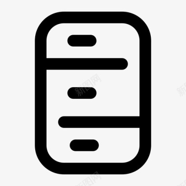 服务器托管数据库网络图标