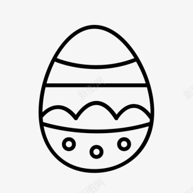 好玩复活节彩蛋好玩孩子图标