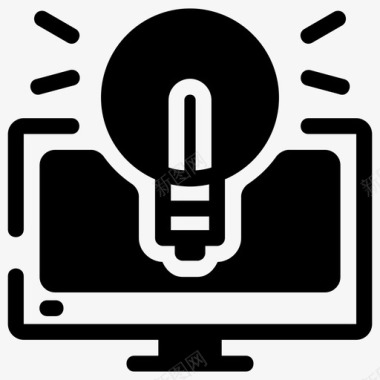 创意火焰设计创意教育智能图标