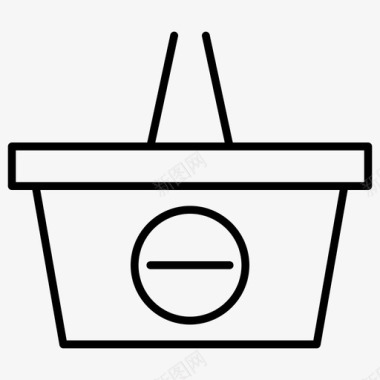 酸奶订购购物篮商业订购图标