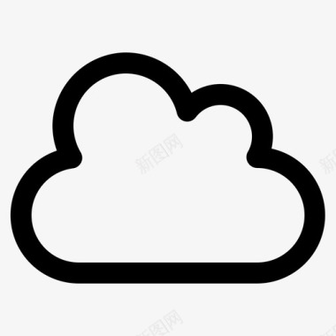 存储云云计算云服务器图标
