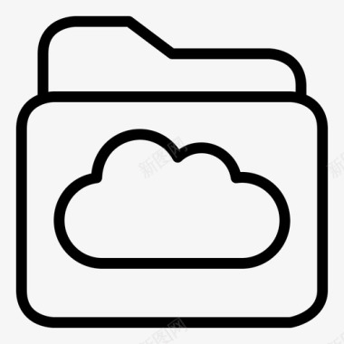 爱心服务云数据云计算云存储图标