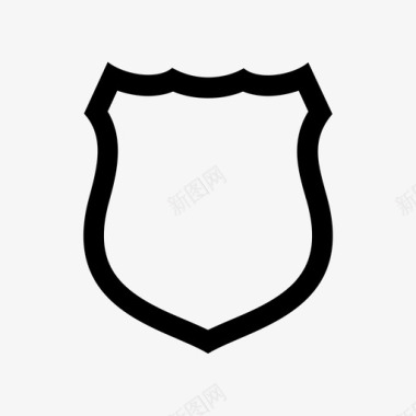 公共标识安全防护安全安保图标