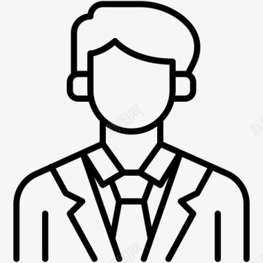 人物篮球商人化身人物图标