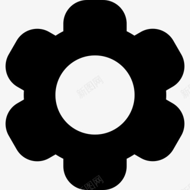 齿轮标志设置齿轮配置图标