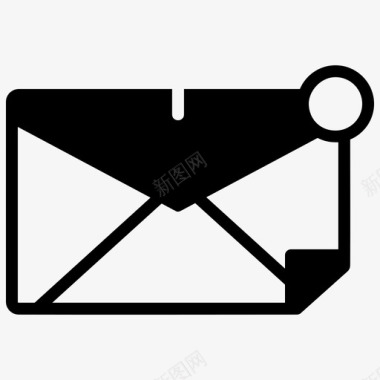 购物排行榜信息电子邮件信封图标