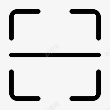 条形码设计扫描仪条形码qr图标
