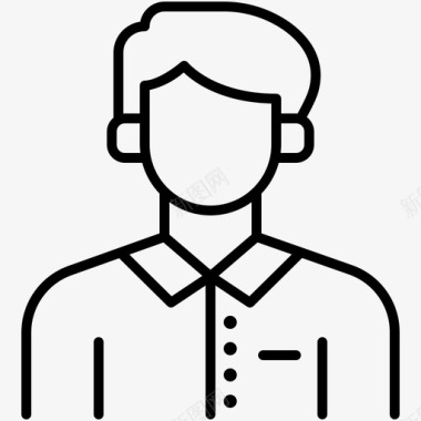 人物篮球商人化身人物图标