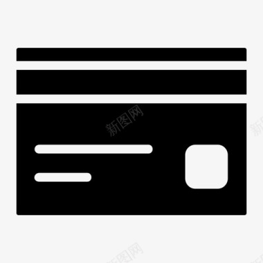 小程序信用卡应用程序财务图标