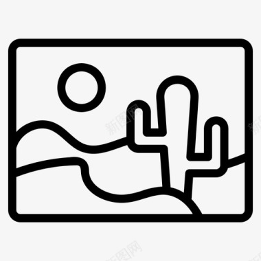 简单水墨图像图片用户界面图标