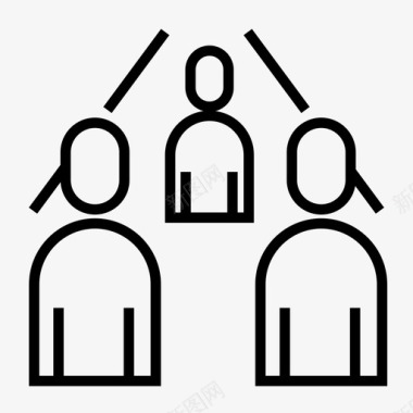 社会社会距离冠状病毒流行病图标