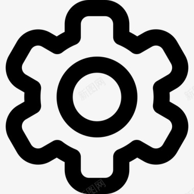 齿轮标志设置齿轮配置图标