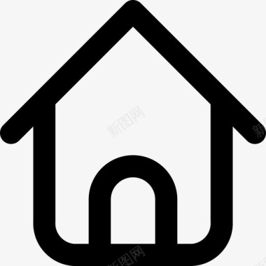 房屋住宅建筑房屋图标