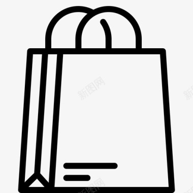 购物排行榜购物袋商务电子商务图标