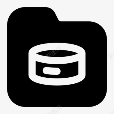 服务器文件夹服务器数据数据库图标