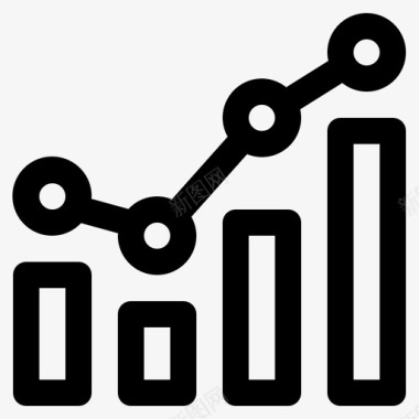 条形图表图形条形图统计图标