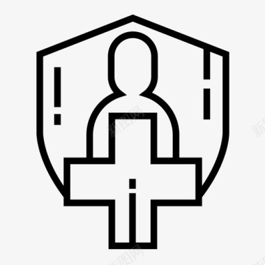 公共标识安全卫生健康防护图标