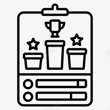 购物排行榜排行榜商业竞争图标