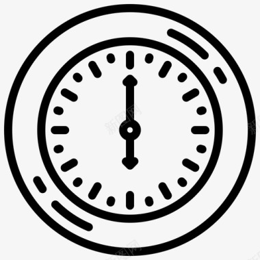 桃心时钟时钟闹钟办公室图标