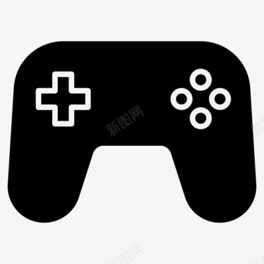 qq游戏图标游戏控制器控制台游戏板图标