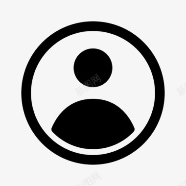 qq界面设计用户化身人图标