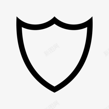 公共标识安全防护安全安保图标