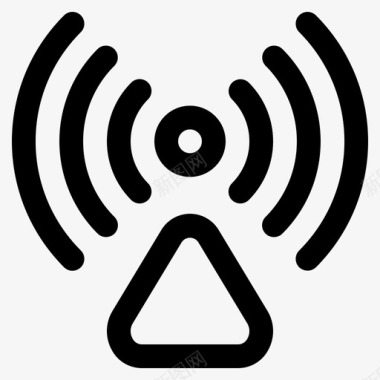 WiFi信号WiFi连接WiFi信号无线图标