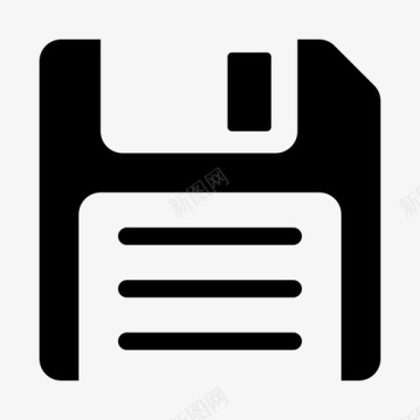 qq界面设计存储磁盘软盘图标