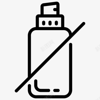 公共环境设计无喷雾农业环境图标