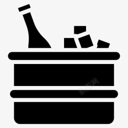 冰盒冰桶啤酒冰盒高清图片