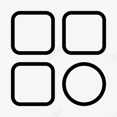 购物排行榜类别列表选项图标